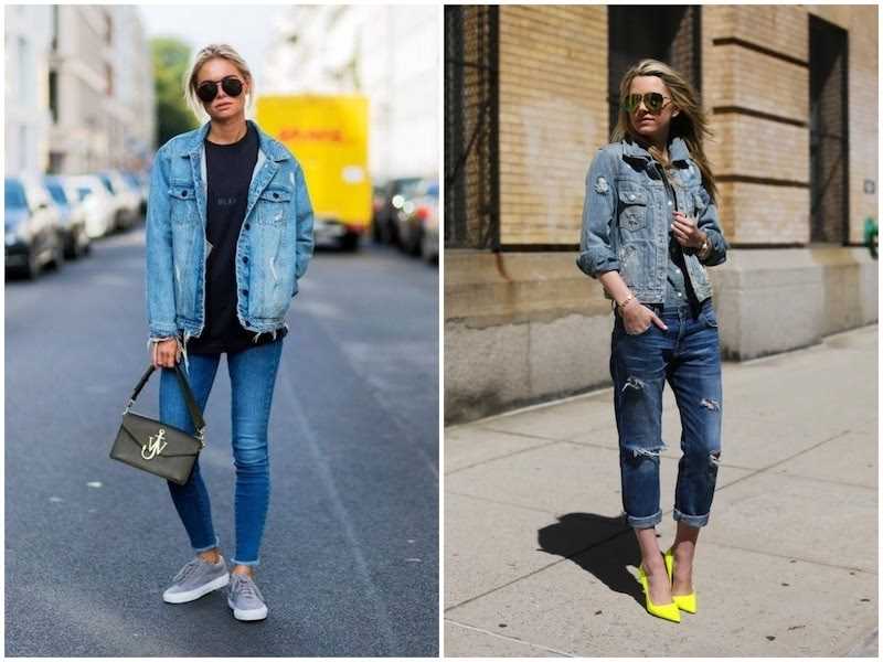 Сочетания для джинсовой куртки с мехом: стильные комбинации